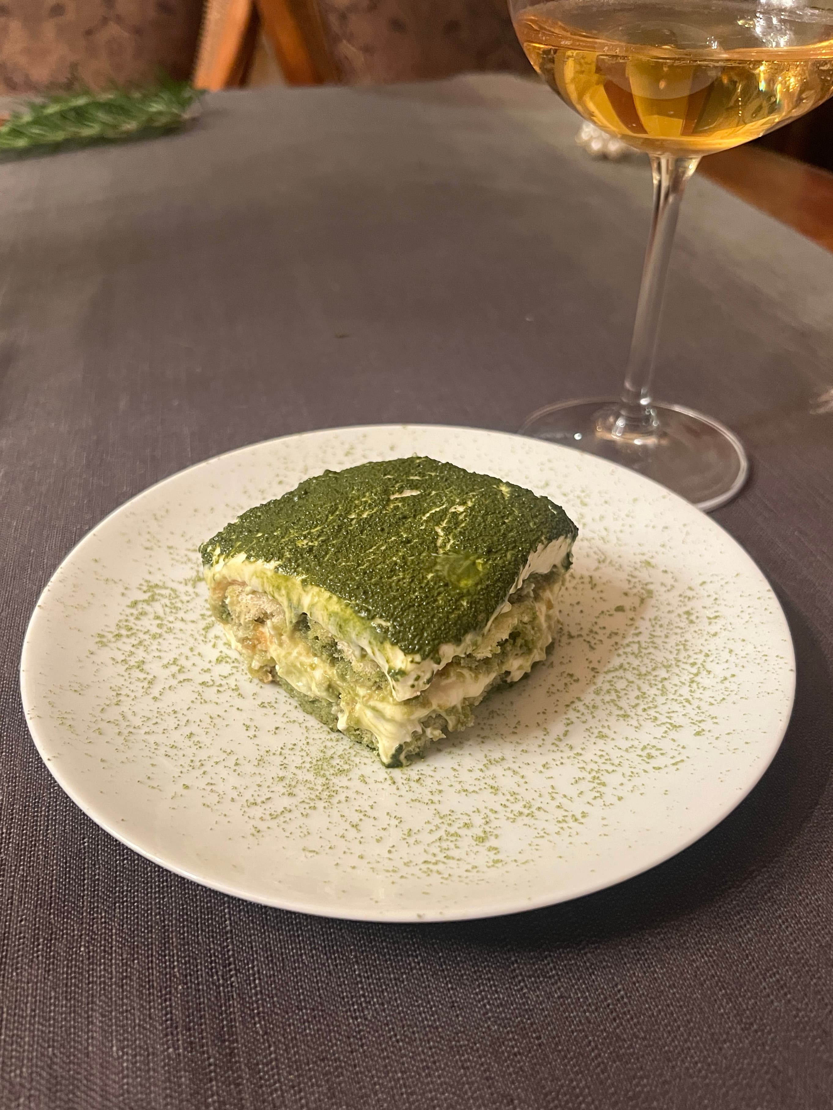 matcha tiramisu